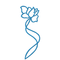 Flowers And Tree Embroidery Design 11 Flowers And Tree Embroidery Design 11